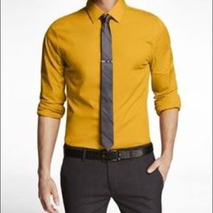 Express 1mx fitted dress shirt